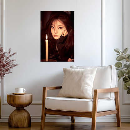 aespa NingNing | Dirty Code Concept | Warm Tone Poster - Music Poster