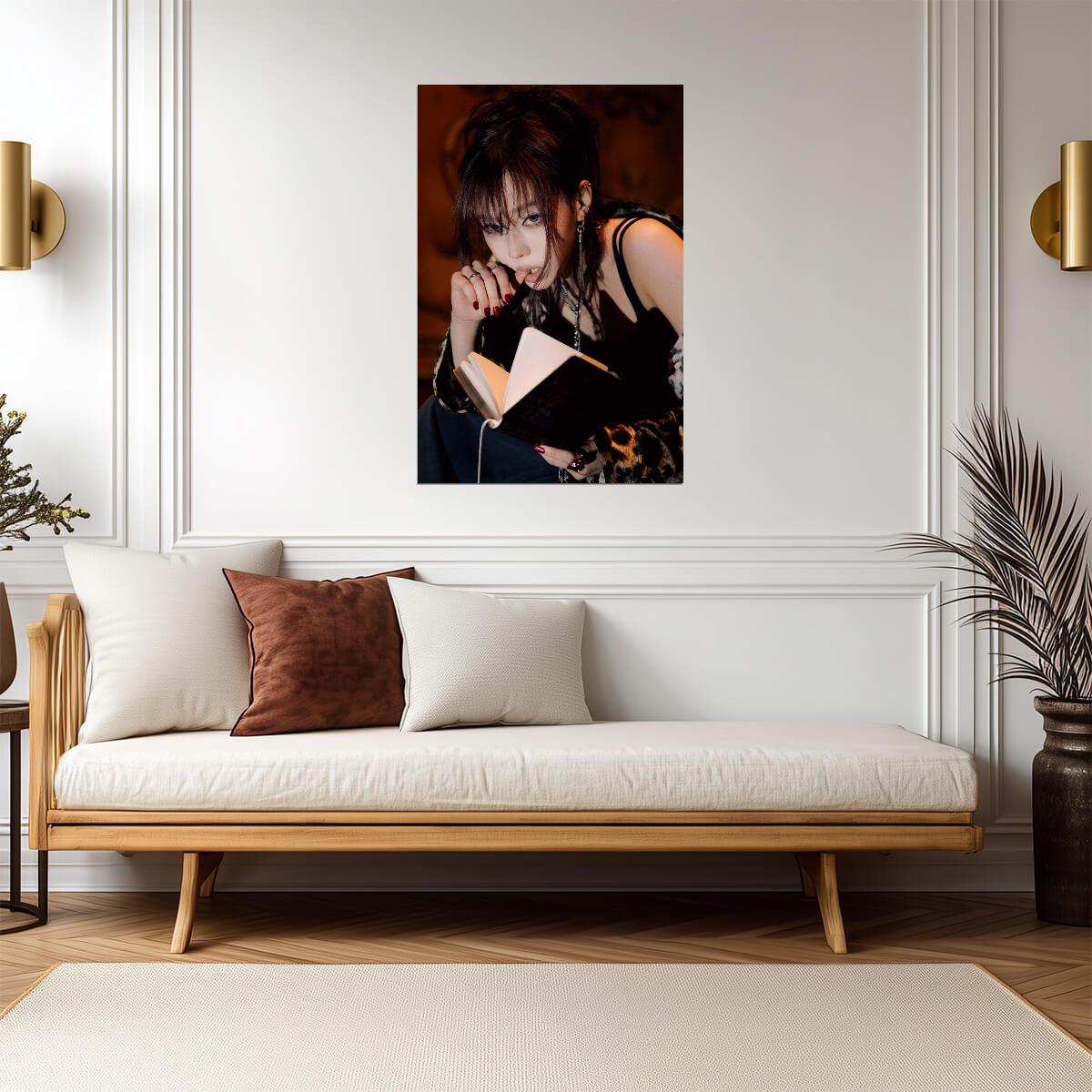 aespa Winter | Dirty Code Photo | Warm Tone Poster - Music Poster