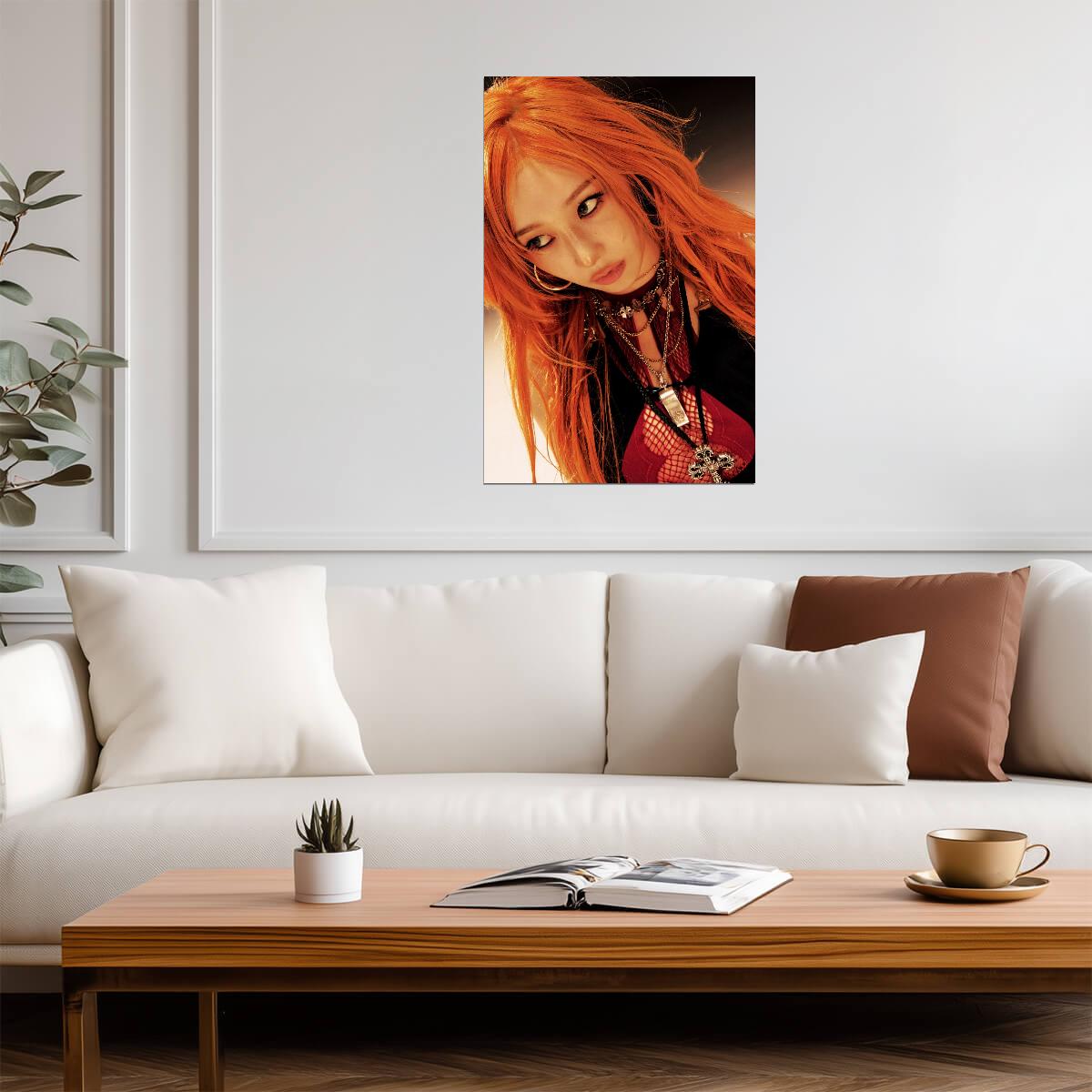 aespa Giselle | Dirty Worker Art | Glasses Look Poster - Music Poster