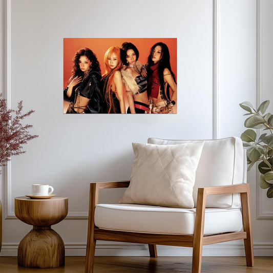 aespa Group | Dirty Worker Concept | Authentic Poster - Music Poster