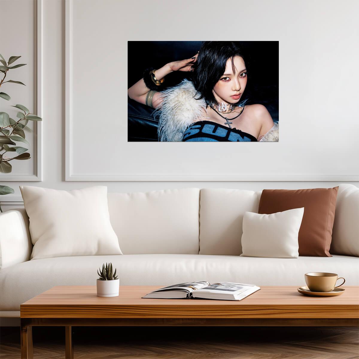 aespa Karina | Dirty Worker Poster | Concept Portrait - Music Poster