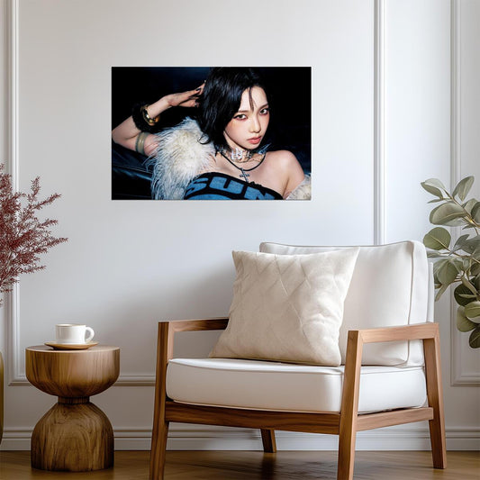 aespa Karina | Dirty Worker Poster | Concept Portrait - Music Poster