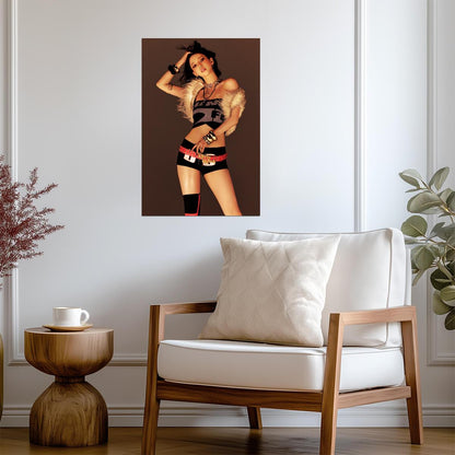 aespa Karina | Dirty Worker Photo | Warm Tone Poster - Music Poster