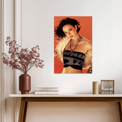 aespa Karina | Dirty Worker Art | Warm Concept Poster - Music Poster