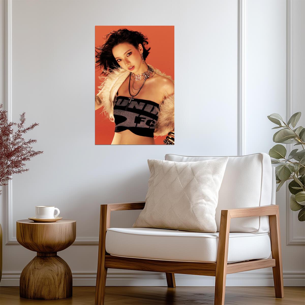 aespa Karina | Dirty Worker Art | Warm Concept Poster - Music Poster