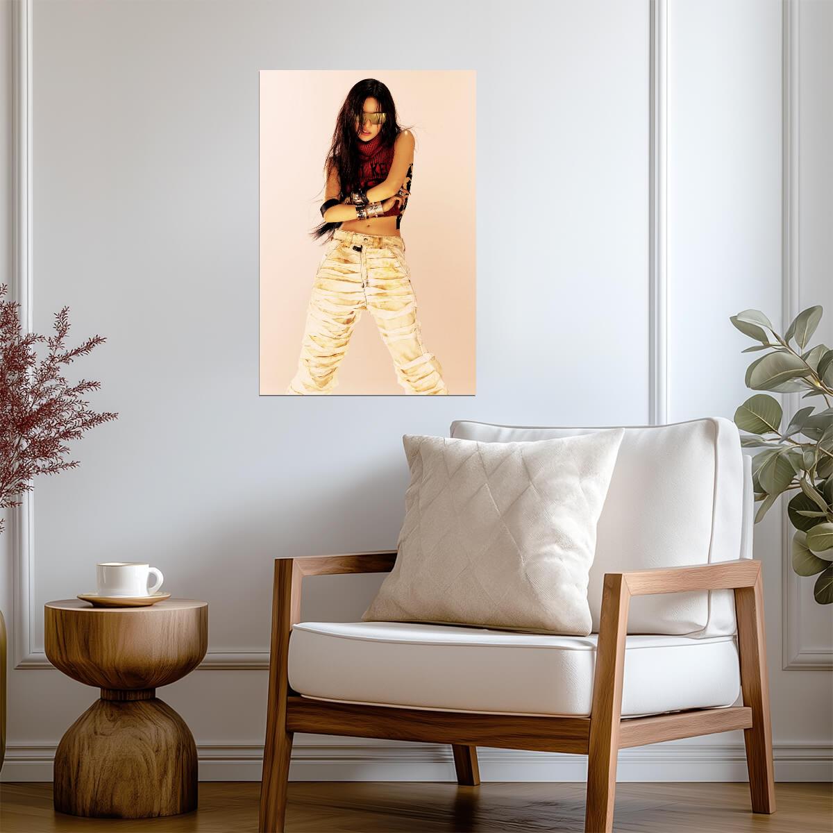 aespa NingNing | Dirty Worker Concept | Warm Style Poster - Music Poster