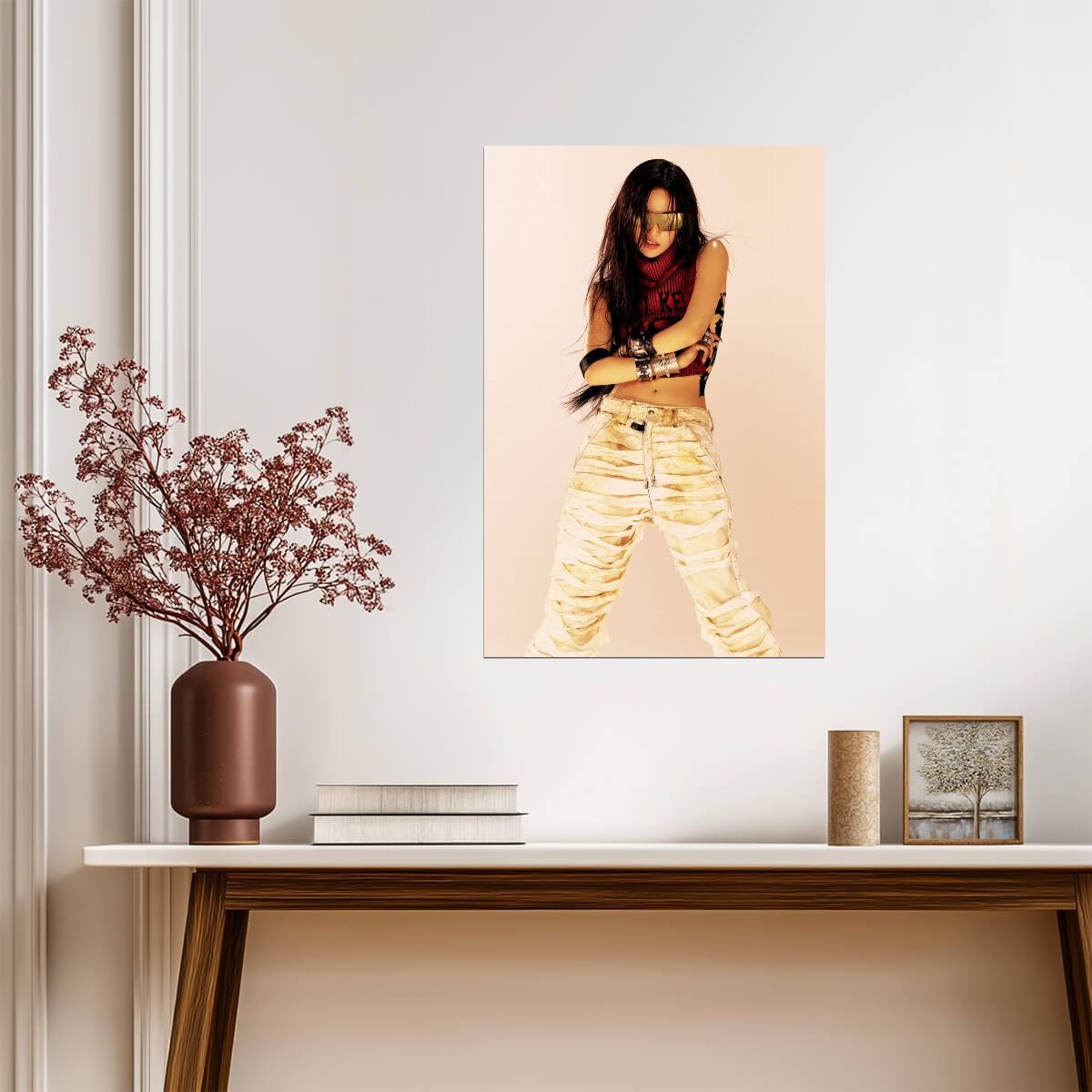 aespa NingNing | Dirty Worker Concept | Warm Style Poster - Music Poster
