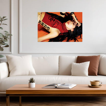 aespa NingNing | Dirty Worker Art | Warm Tone Poster - Music Poster