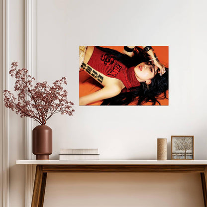 aespa NingNing | Dirty Worker Art | Warm Tone Poster - Music Poster