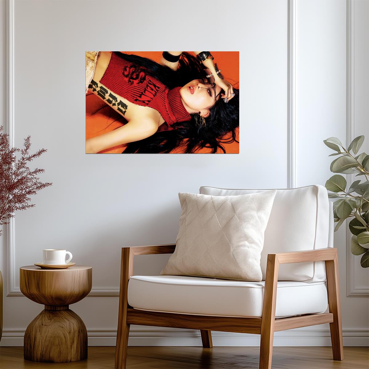 aespa NingNing | Dirty Worker Art | Warm Tone Poster - Music Poster