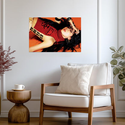 aespa NingNing | Dirty Worker Art | Warm Tone Poster - Music Poster