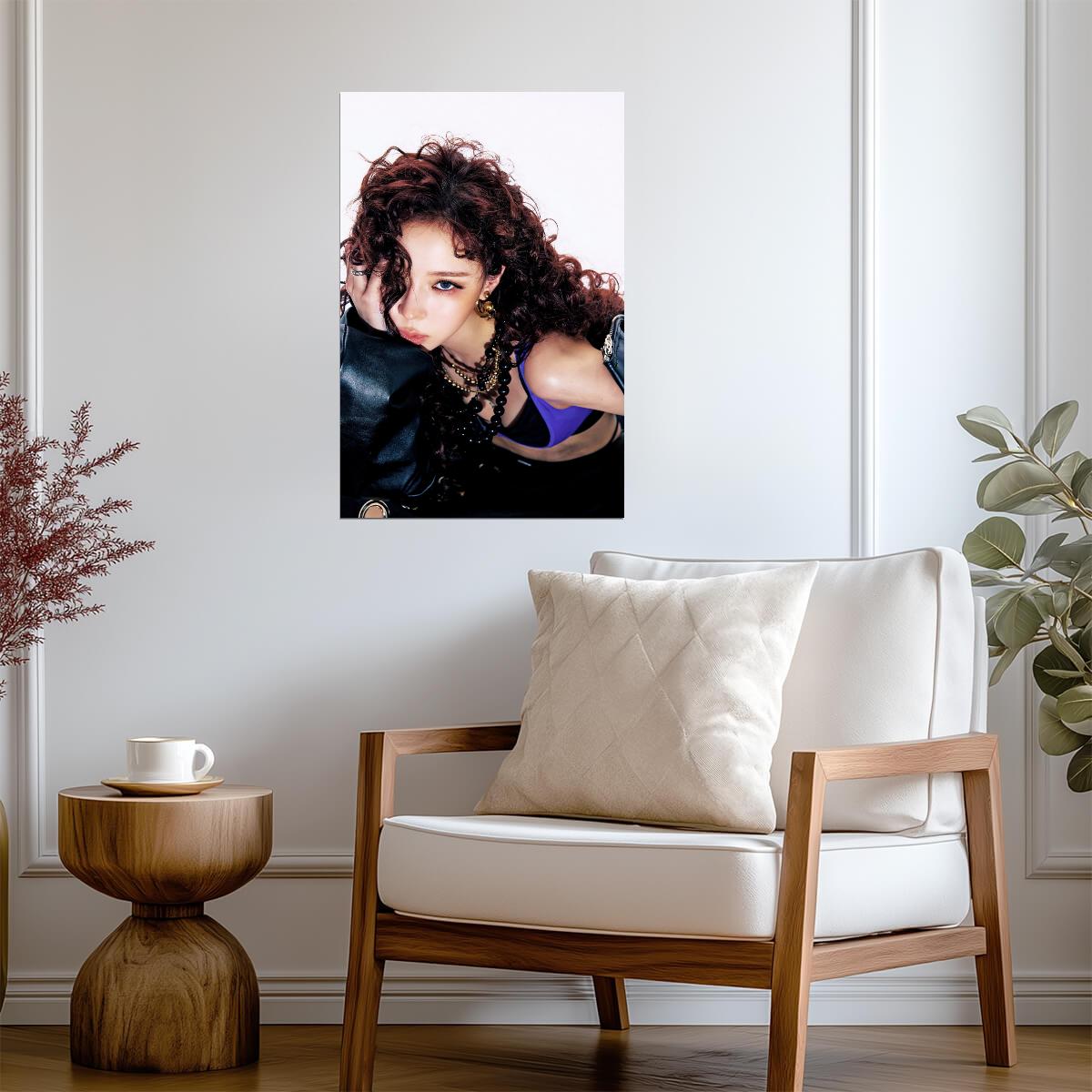 aespa Winter | Dirty Worker Poster | Multicolor Art - Music Poster