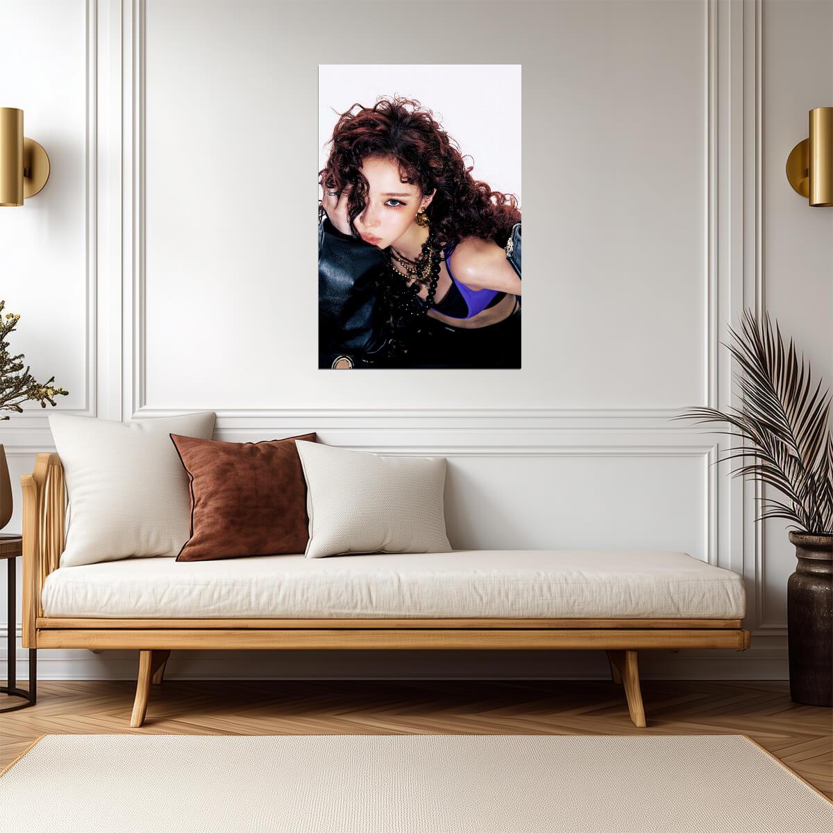 aespa Winter | Dirty Worker Poster | Multicolor Art - Music Poster