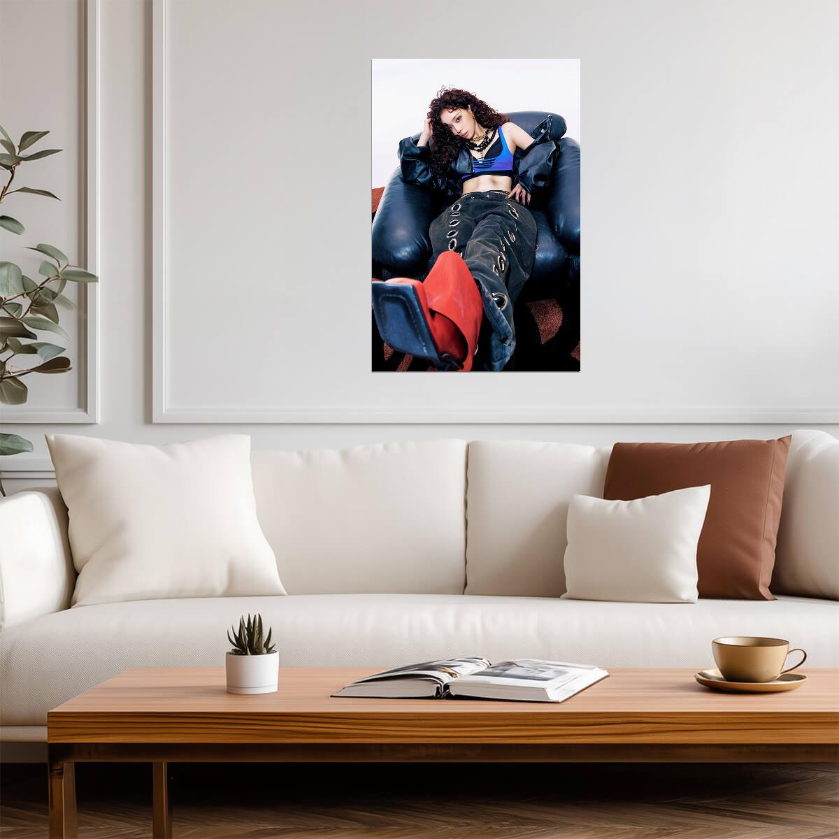 aespa Winter | Dirty Worker Photo | Glasses Style Poster - Music Poster