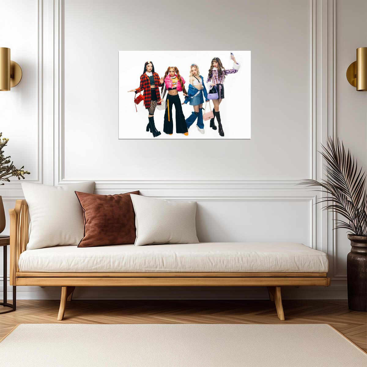 Girlset Group | Halloween Concept | Bratz Style Poster - Music Poster