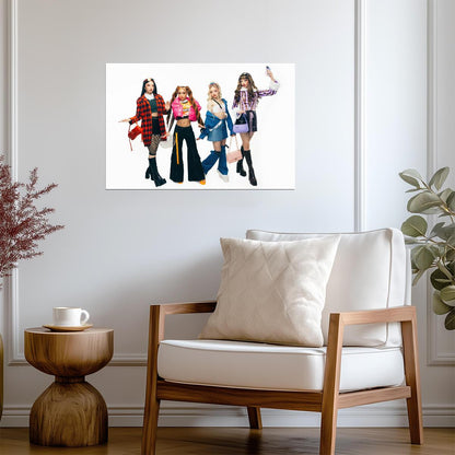 Girlset Group | Halloween Concept | Bratz Style Poster - Music Poster