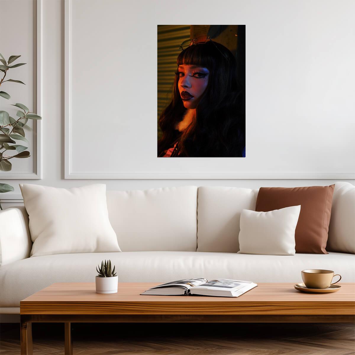 Girlset Camila | Halloween Concept | Warm Tone Poster - Music Poster