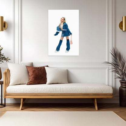 Girlset Kendall | Halloween Art | K-pop Costume Poster - Music Poster