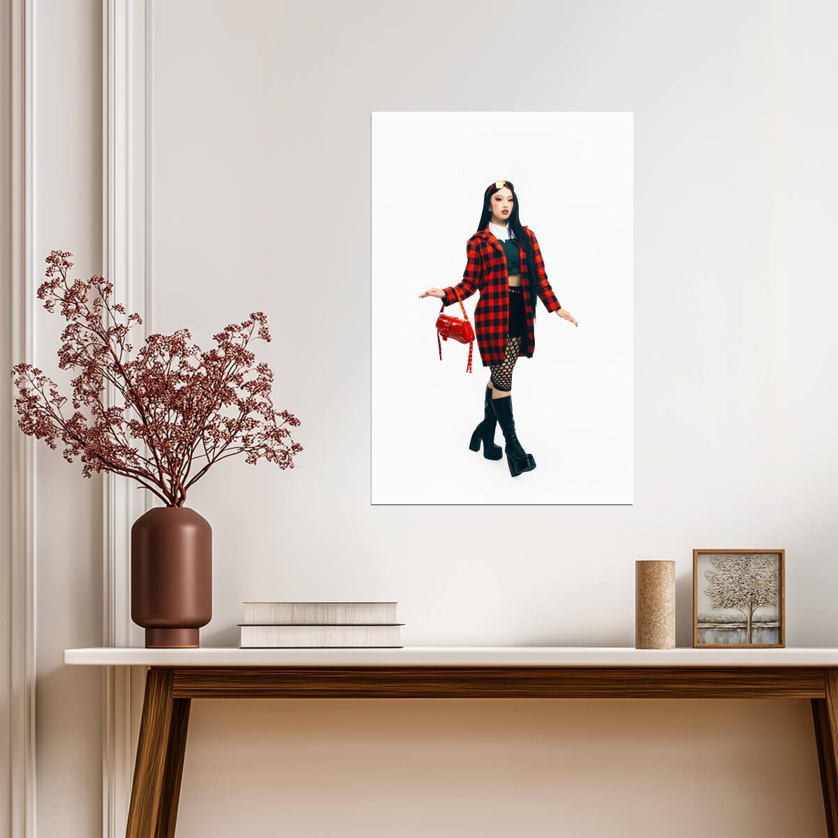 Girlset Lexi | Halloween Concept | Multicolor Poster - Music Poster