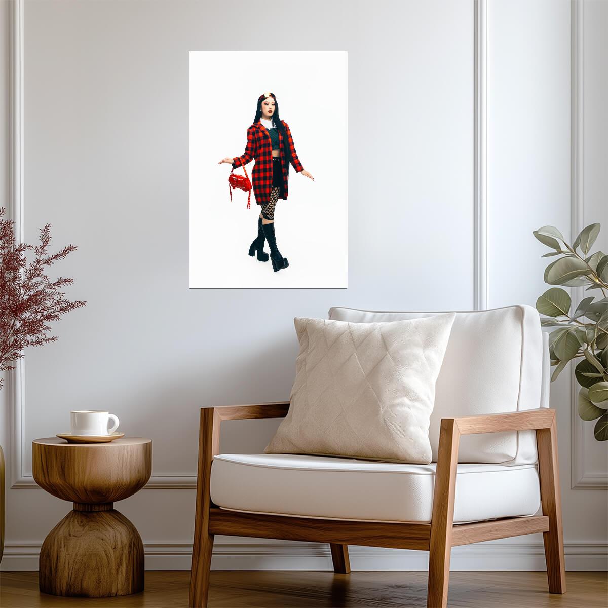 Girlset Lexi | Halloween Concept | Multicolor Poster - Music Poster
