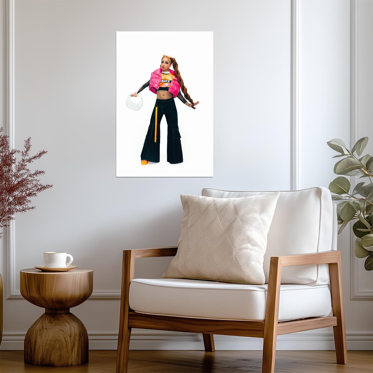 Girlset Savanna | Halloween Art | Multicolor Poster - Music Poster