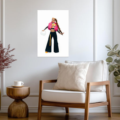 Girlset Savanna | Halloween Art | Multicolor Poster - Music Poster