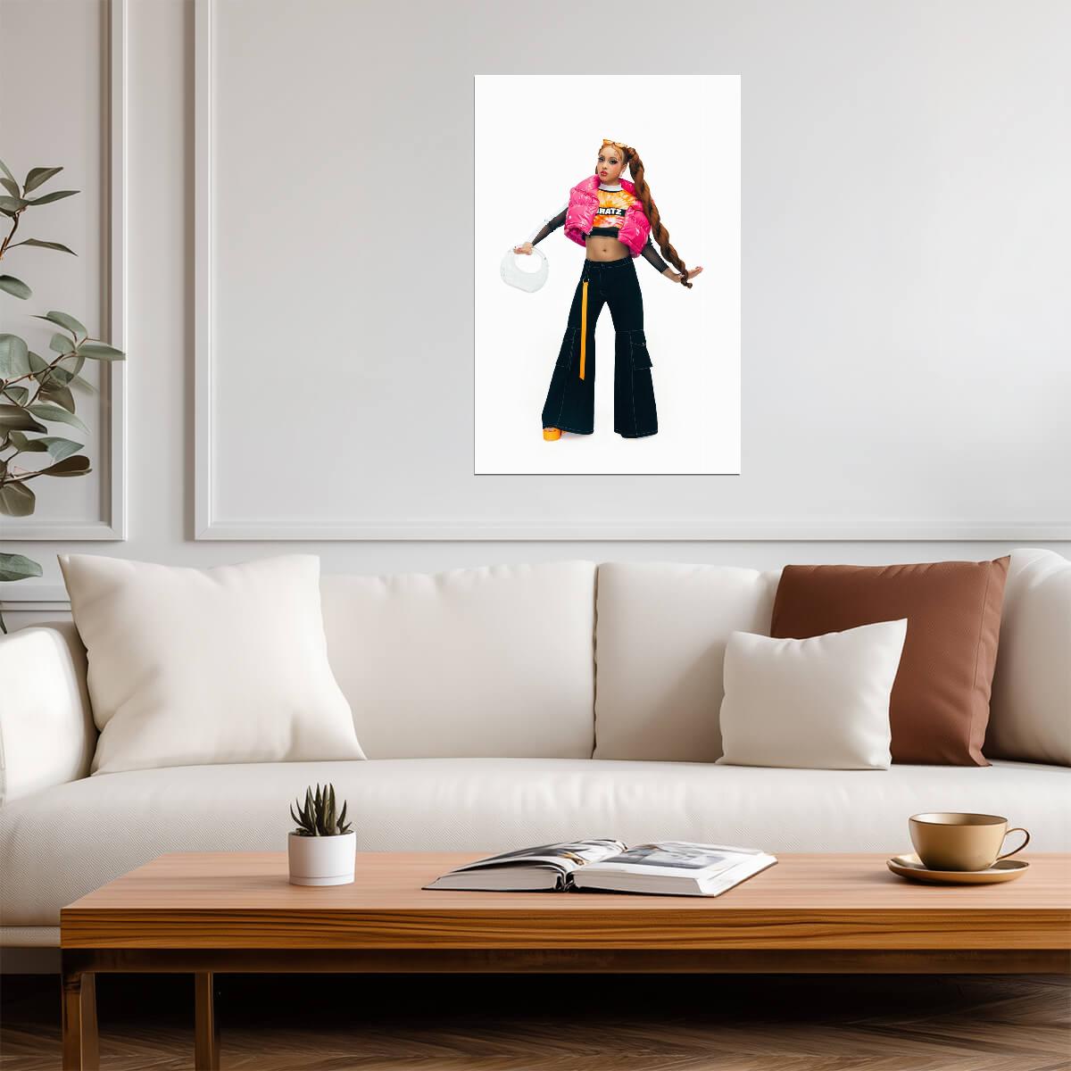 Girlset Savanna | Halloween Art | Multicolor Poster - Music Poster