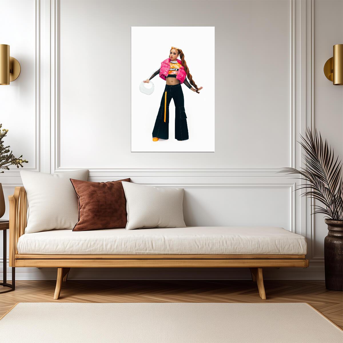 Girlset Savanna | Halloween Art | Multicolor Poster - Music Poster
