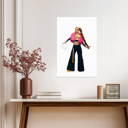 Girlset Savanna | Halloween Art | Multicolor Poster - Music Poster