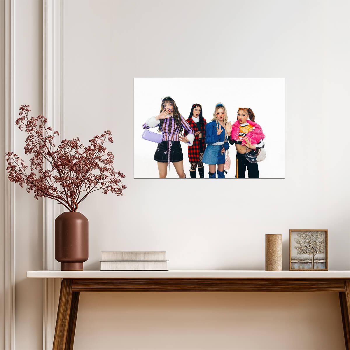 Girlset Group | Halloween Photo | Bratz Inspired Poster - Music Poster