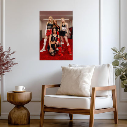 Girlset Group | Commas Poster | Warm Tone Photo - Music Poster