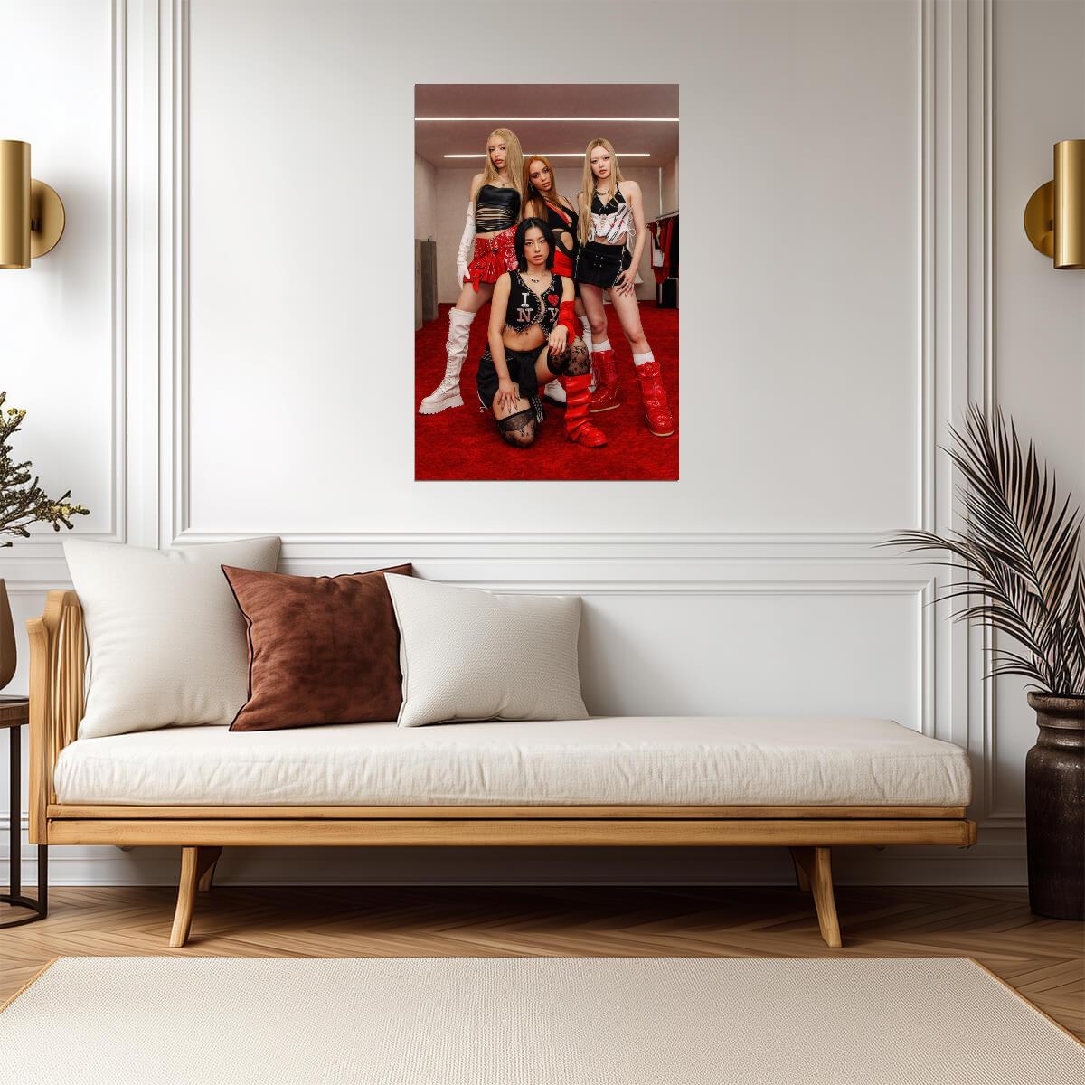 Girlset Group | Commas Poster | Warm Tone Photo - Music Poster