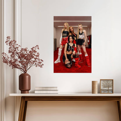 Girlset Group | Commas Poster | Warm Tone Photo - Music Poster