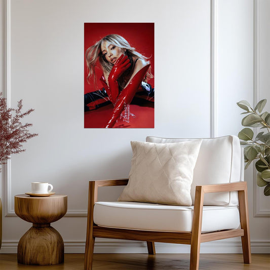 Girlset Camila | Commas Concept | Warm Tone Poster - Music Poster