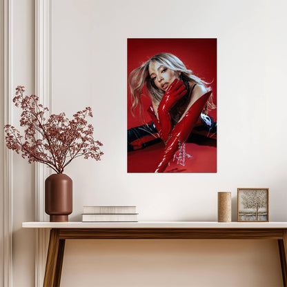 Girlset Camila | Commas Concept | Warm Tone Poster - Music Poster