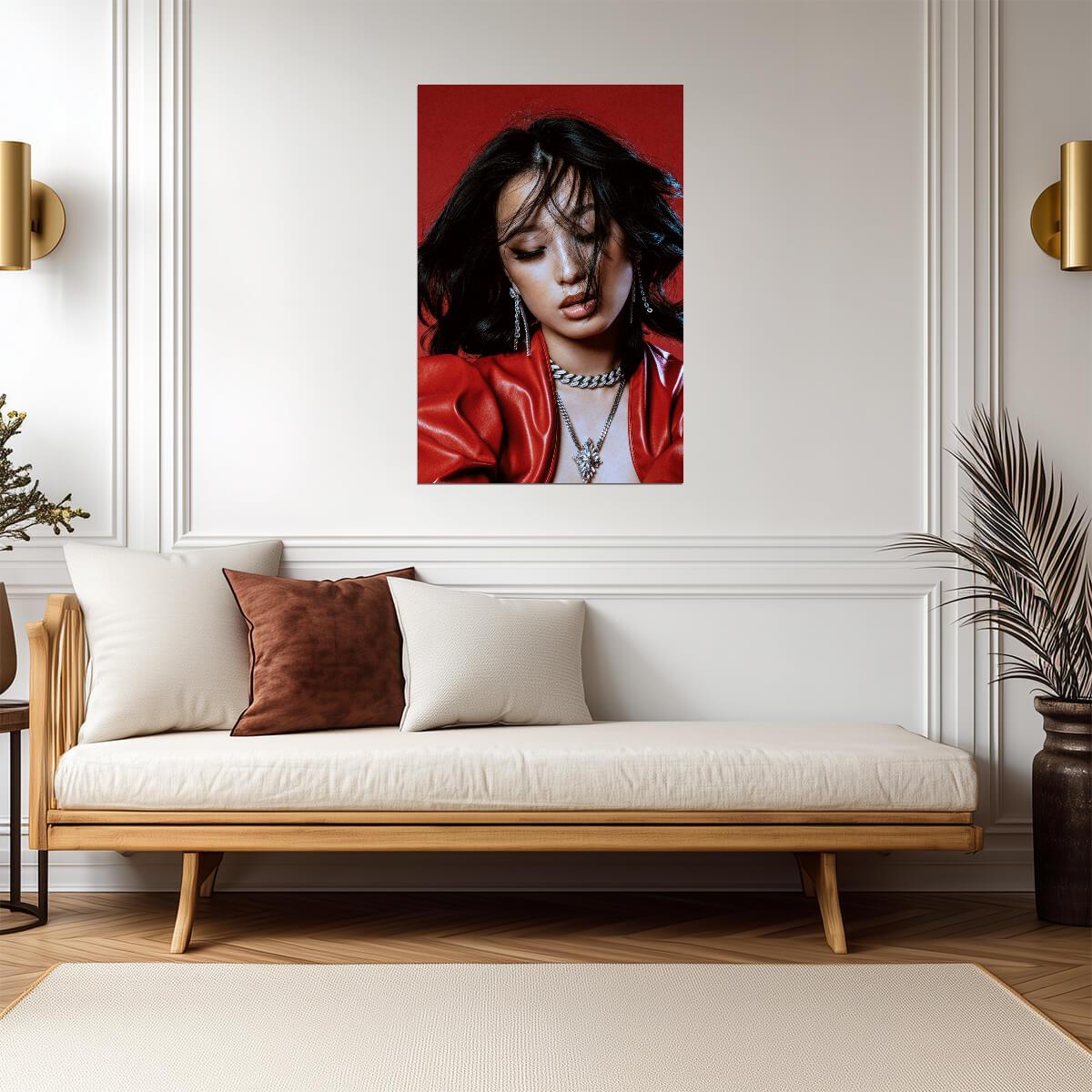 Girlset Lexi | Commas Poster | Photoshoot Print - Music Poster