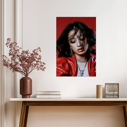 Girlset Lexi | Commas Poster | Photoshoot Print - Music Poster