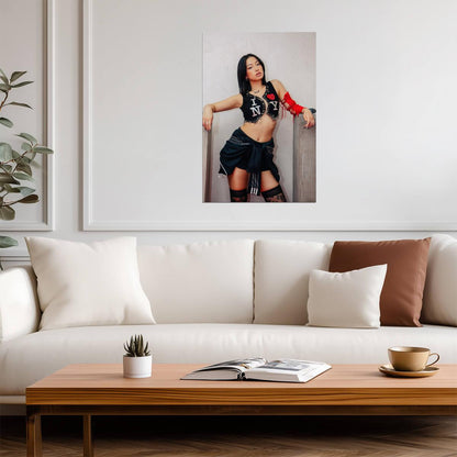 Girlset Lexi | Commas Art | K-pop Fan Poster - Music Poster