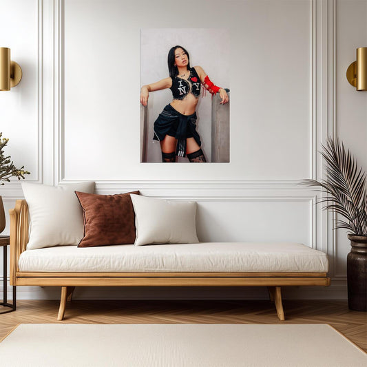 Girlset Lexi | Commas Art | K-pop Fan Poster - Music Poster