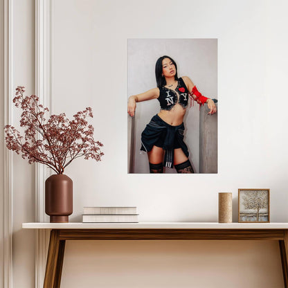 Girlset Lexi | Commas Art | K-pop Fan Poster - Music Poster