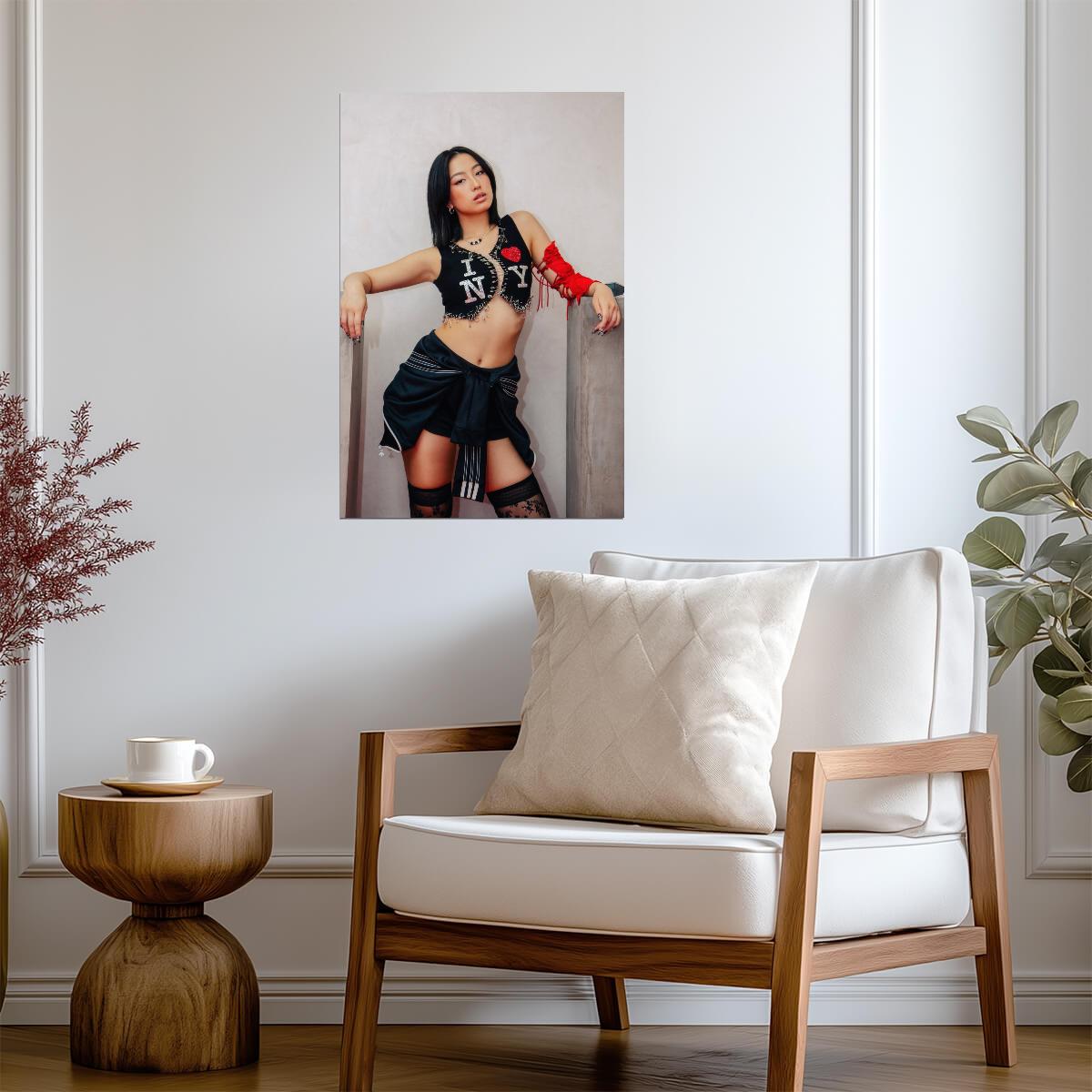 Girlset Lexi | Commas Art | K-pop Fan Poster - Music Poster