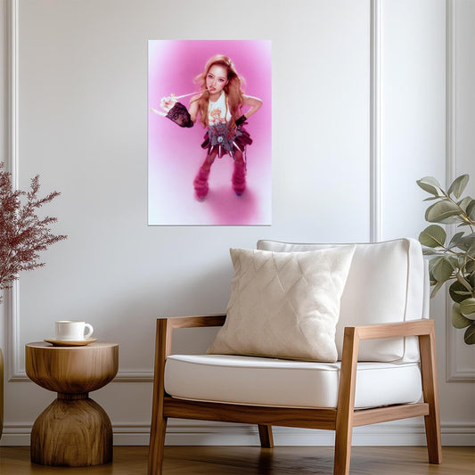 Girlset Kendall | Little Miss Poster 2 | K-pop Trend Print - Music Poster