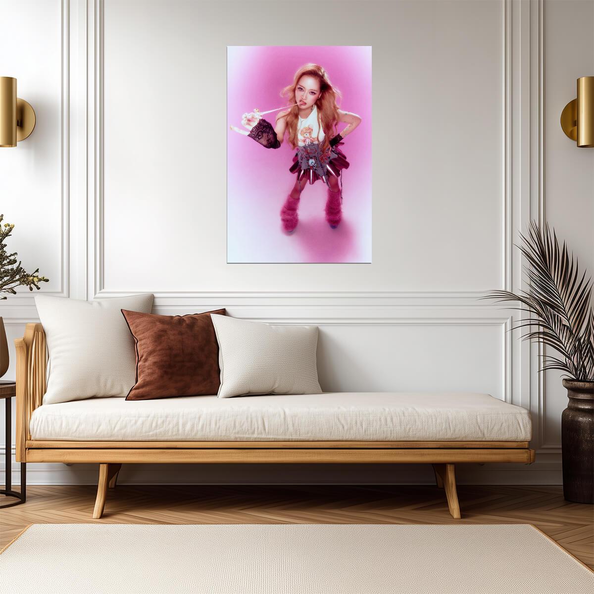 Girlset Kendall | Little Miss Poster 2 | K-pop Trend Print - Music Poster
