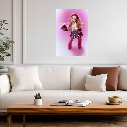 Girlset Kendall | Little Miss Poster 2 | K-pop Trend Print - Music Poster