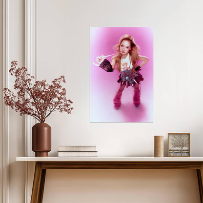 Girlset Kendall | Little Miss Poster 2 | K-pop Trend Print - Music Poster