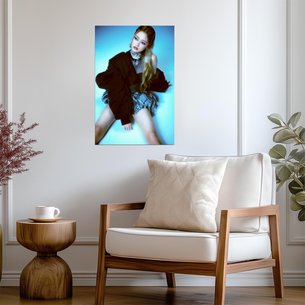 Girlset Kendall | Little Miss Art | Cool Aesthetic Poster - Music Poster