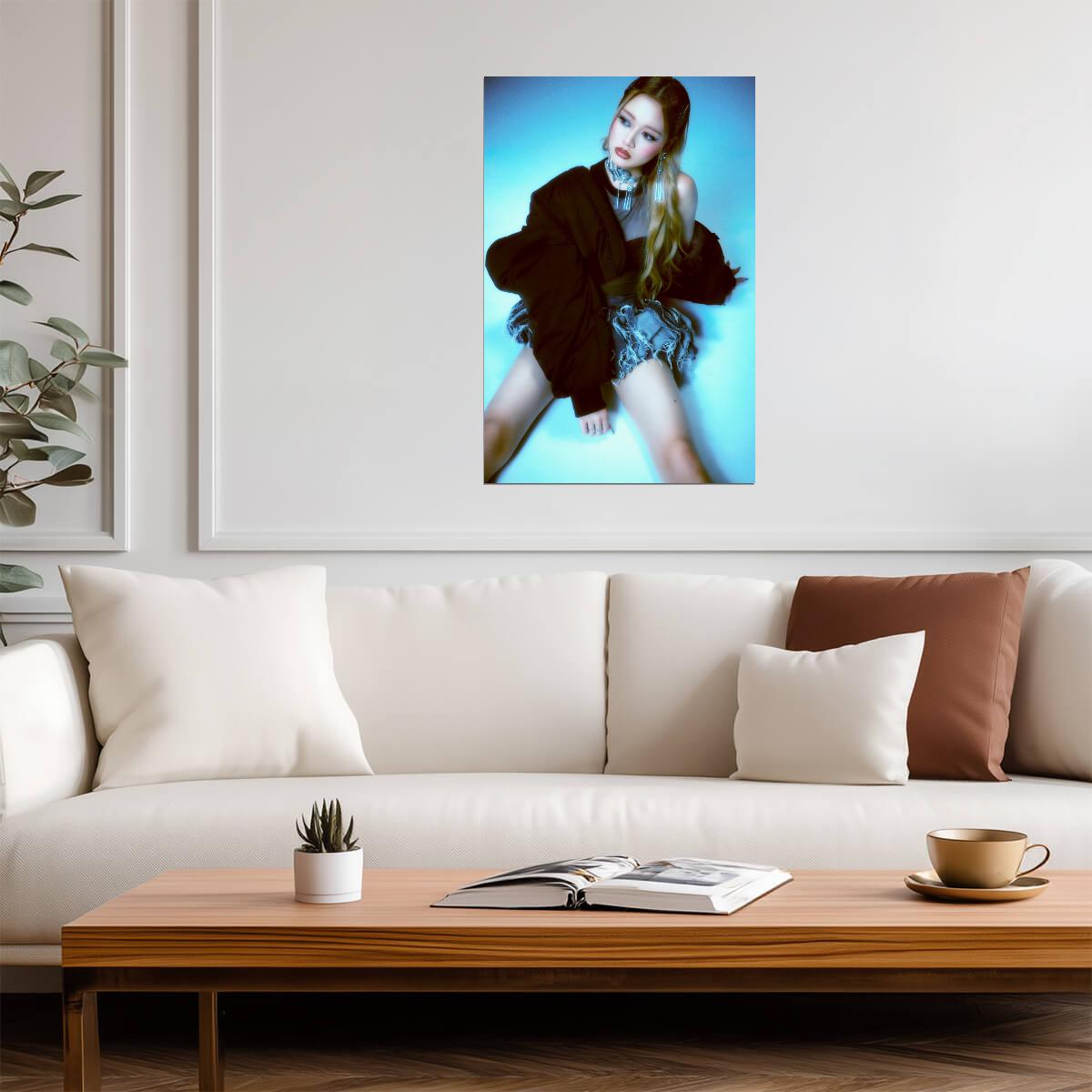 Girlset Kendall | Little Miss Art | Cool Aesthetic Poster - Music Poster