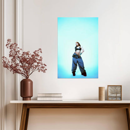 Girlset Savanna | Little Miss Photo | Cool Tone Poster - Music Poster