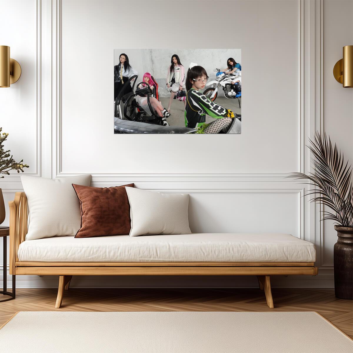 ILLIT Group | Not Cute Poster | Not My Name Concept - Music Poster