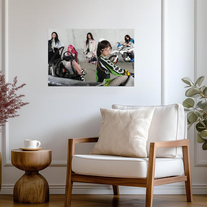 ILLIT Group | Not Cute Poster | Not My Name Concept - Music Poster
